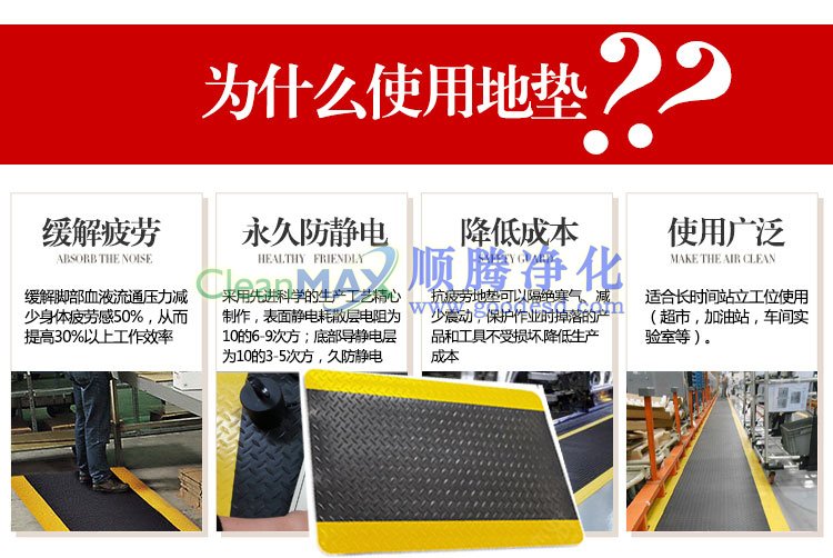 防疲劳地垫,抗疲劳垫,抗疲劳地垫